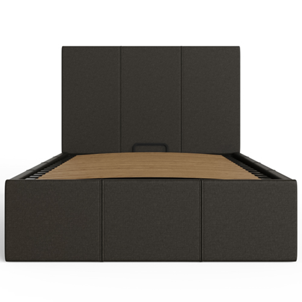 GFW Single Grey Side Lift Ottoman Bed Image 5