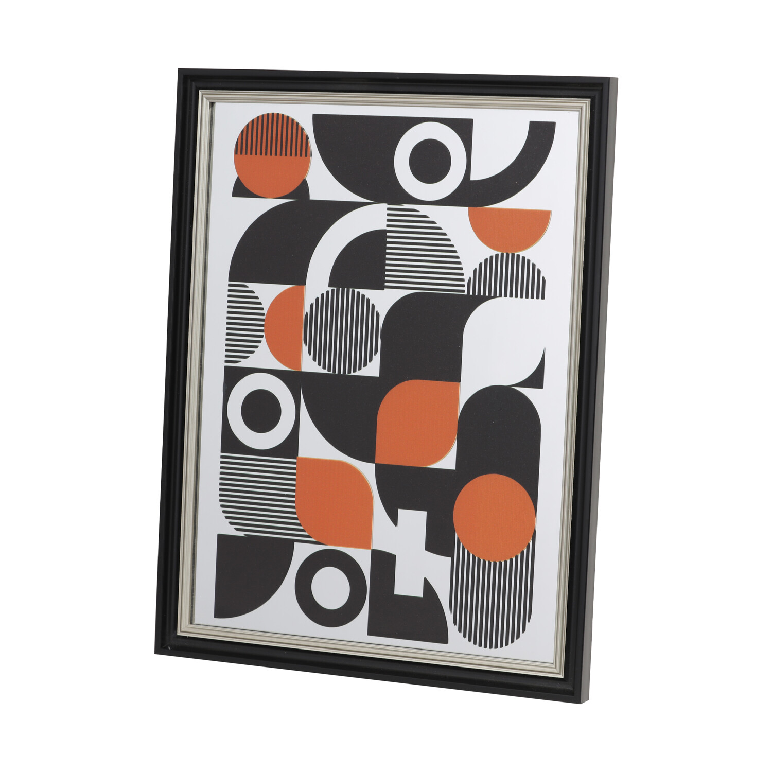 Geometric Mirrored Wall Art Multicolour Image 7