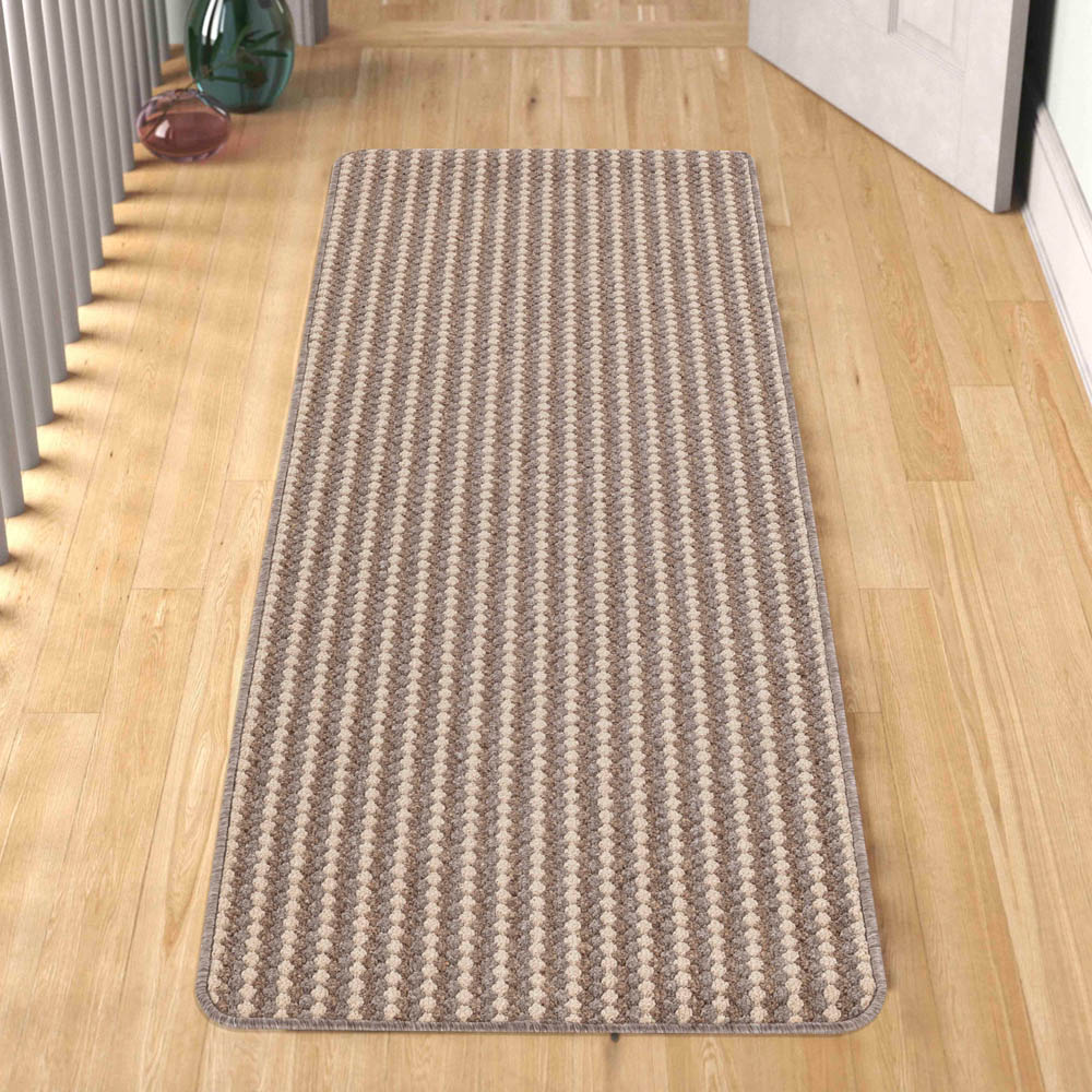 Desire Rugs Eden Beige Non Slip Door Mat 57 x 120cm Image 6