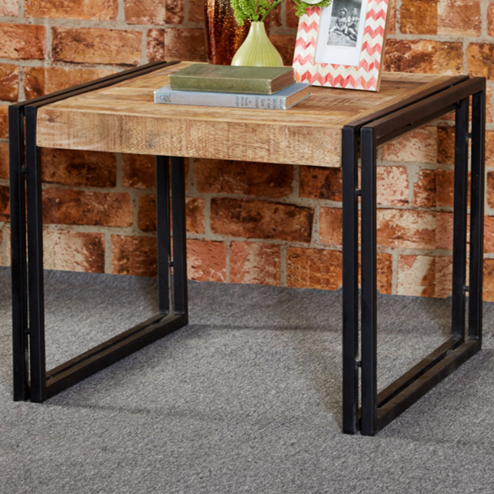 Brooklyn Carnaby Industrial Small Coffee Table Image 1