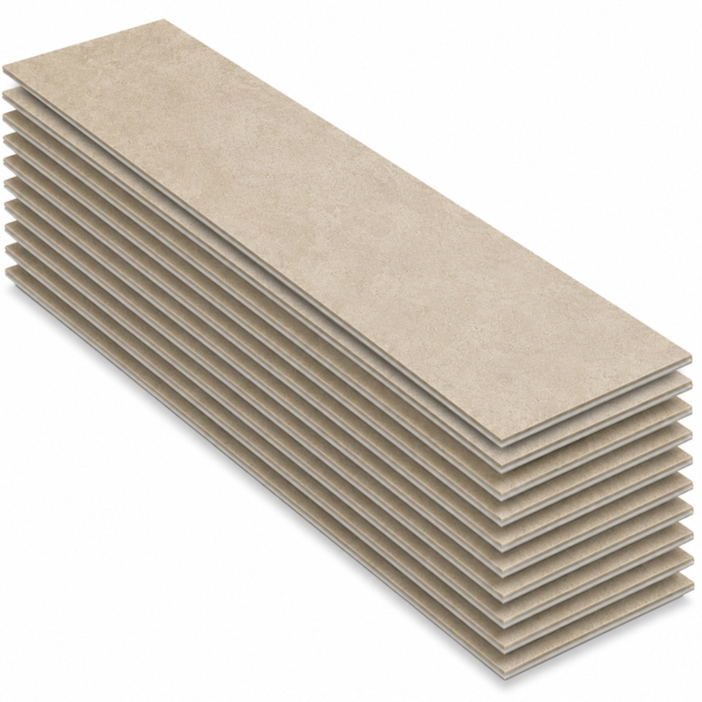 Britwall Sandstone Wood-Embossed SPC Vinyl Flooring 620 x 310mm 10 Pack Image 2