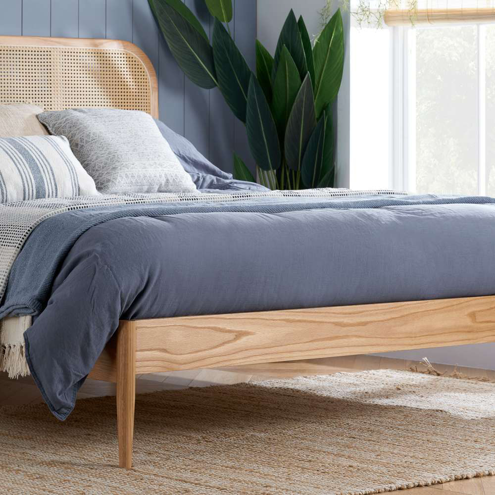 Birlea Elina Double Rattan Bed Image 8