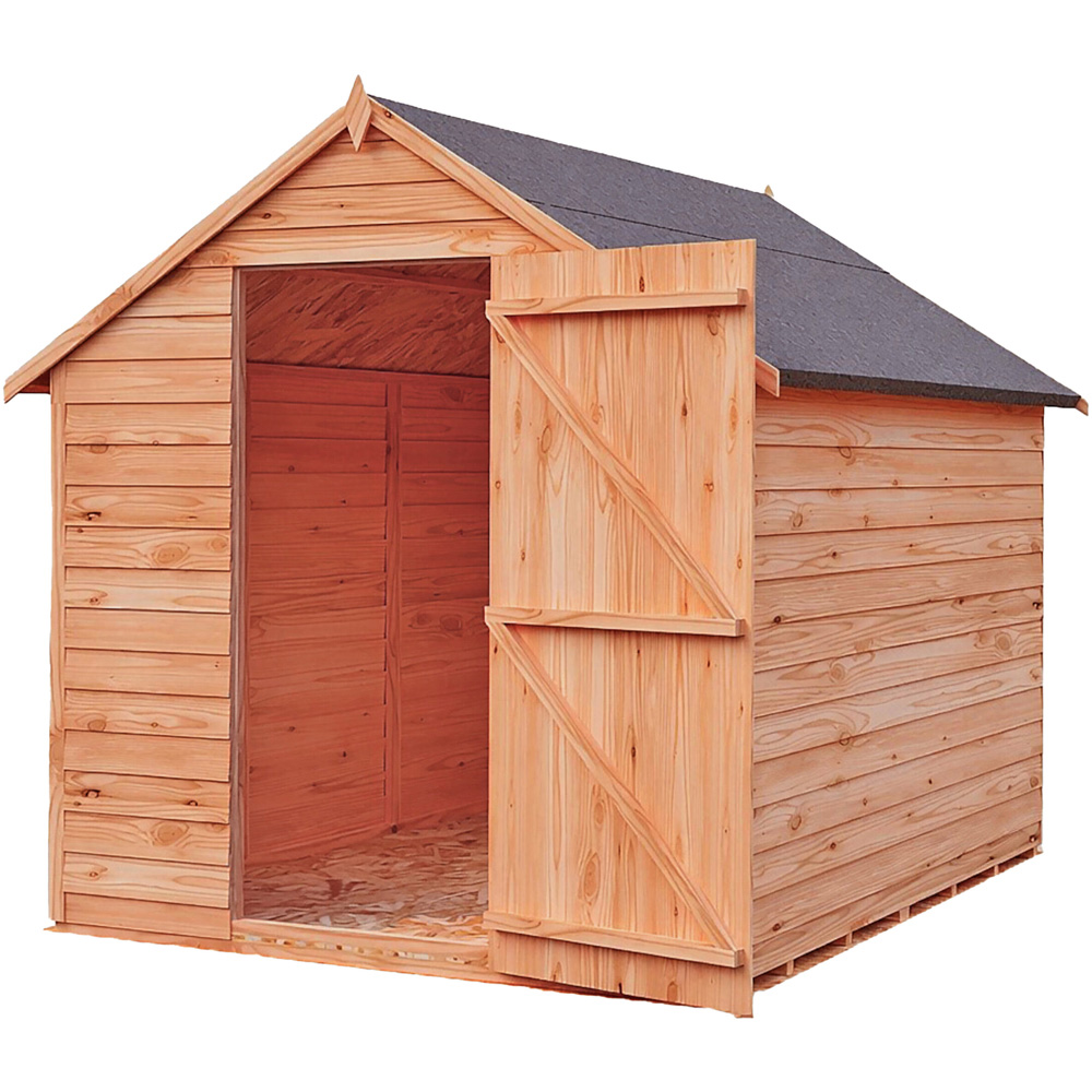 Shire 8 x 6ft Dip Treated Overlap Shed Image 2
