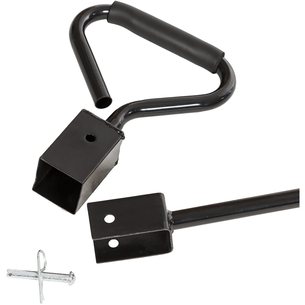 tectake Green Garden Trolley with Removable Shelf and Padded Handle 550kg Image 5