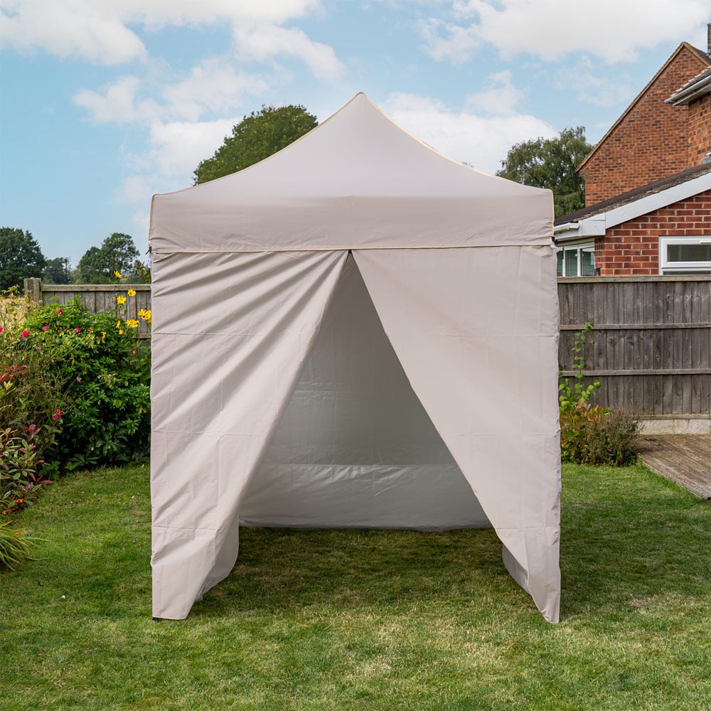 Jack Stonehouse 2 x 2m Beige Pop Up Gazebo Image 6