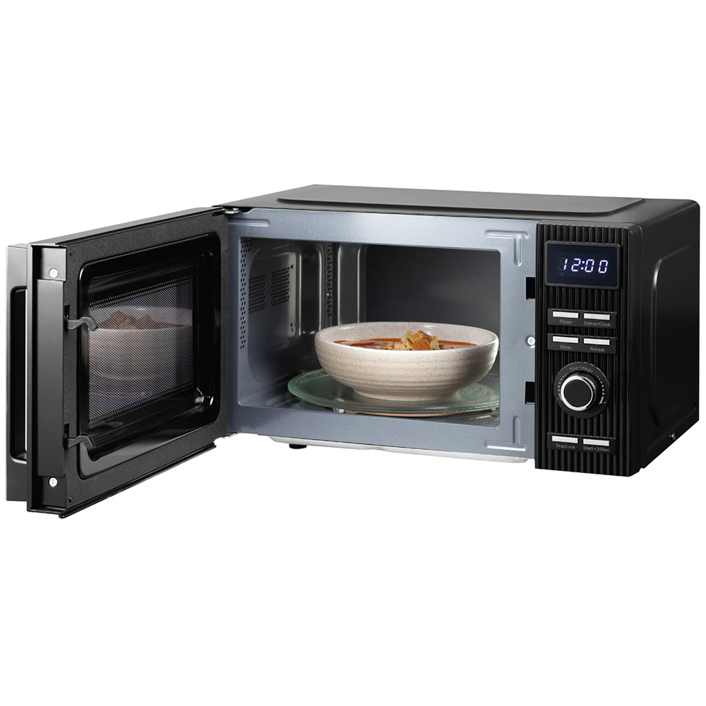 Russell Hobbs Bronte RHMD834B Black 20L Digital Microwave 800W Image 3