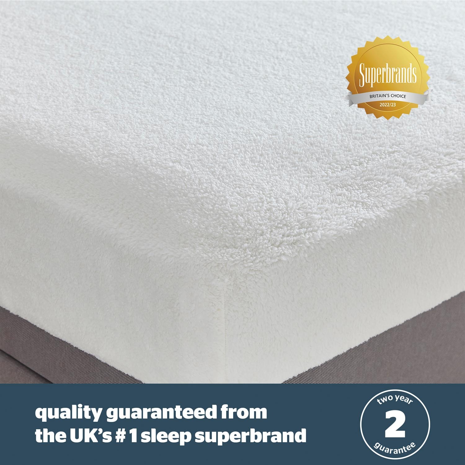 Silentnight Supersoft Thermal Mattress Cover - White / Single Image 7
