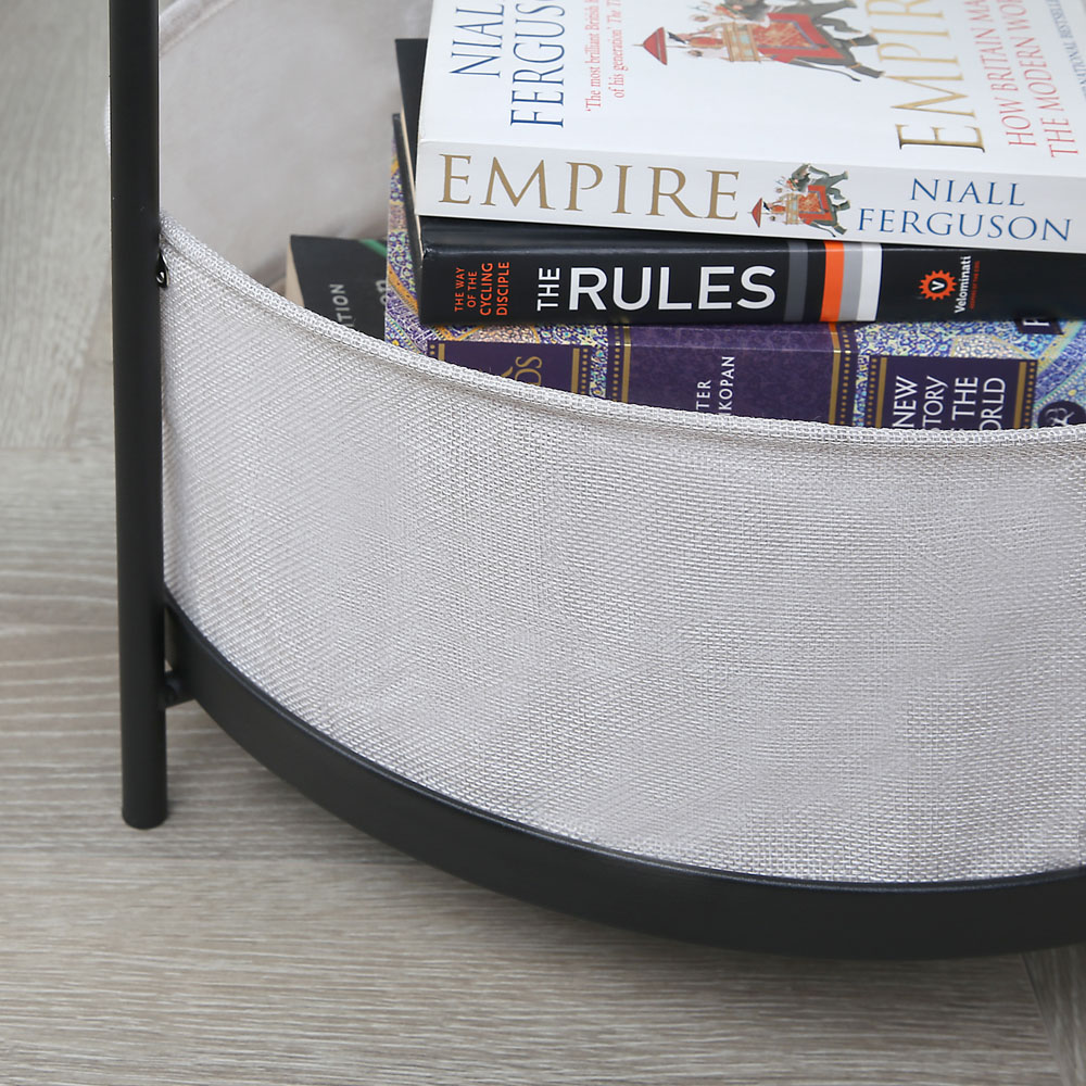 Bakewell Single Shelf Black Coffee Table Image 3