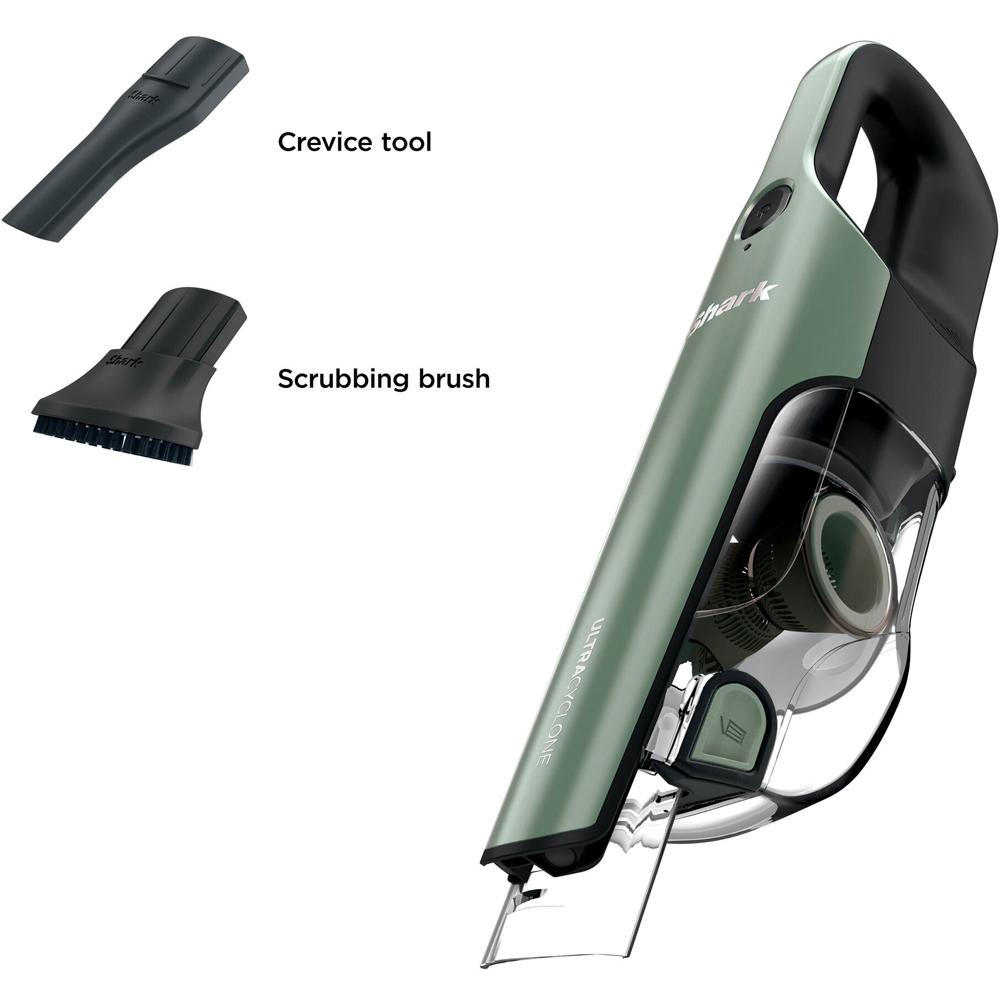 Shark Cyclone CH901UK Green Cordless Handheld Pet Vacuum Cleaner Image 3
