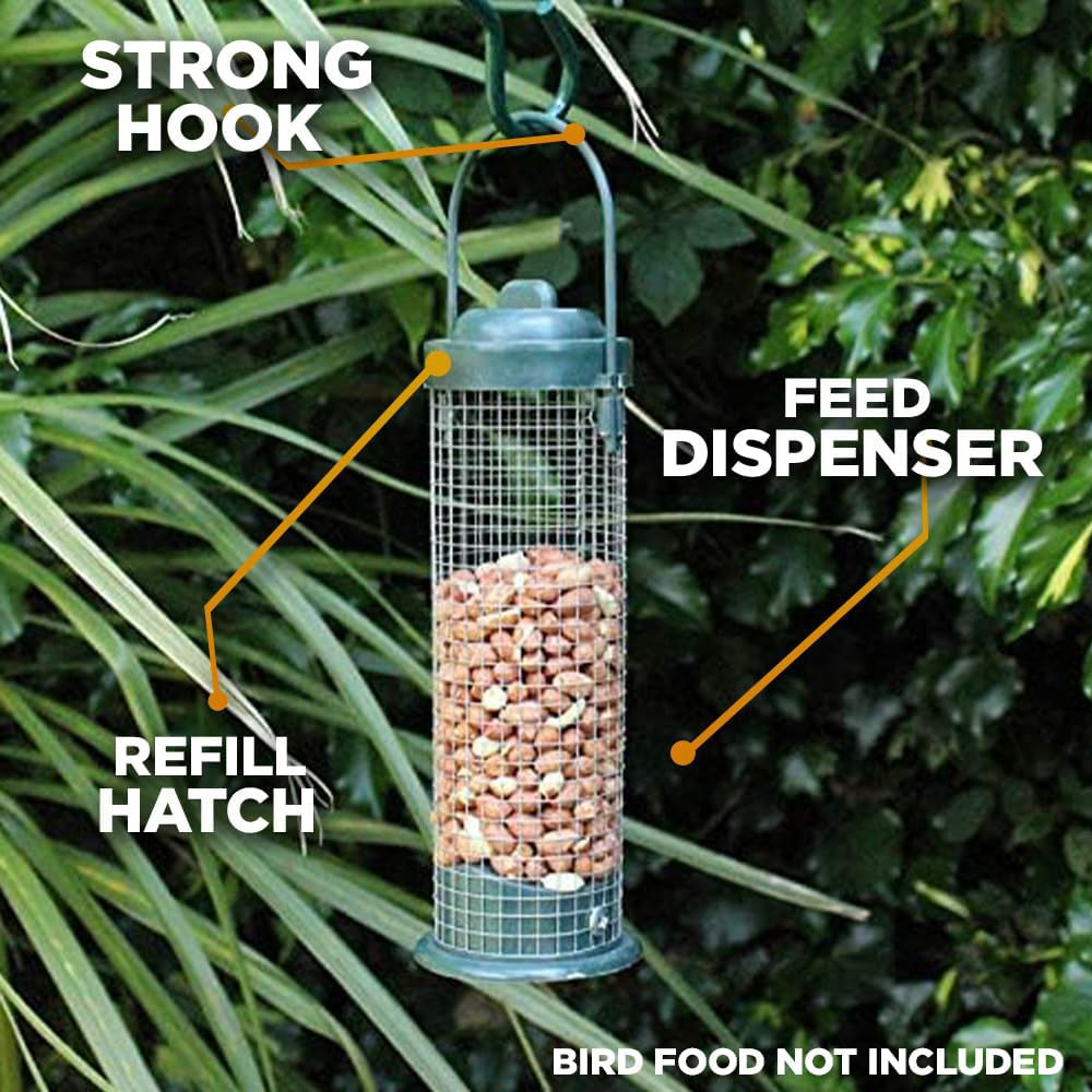 Marco Paul Green Standard Bird Nut Feeder Image 3