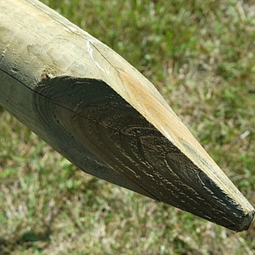 Inspirational Gifting Round Wooden Fence Post 1.65m x 75mm 15 Pack Image 2