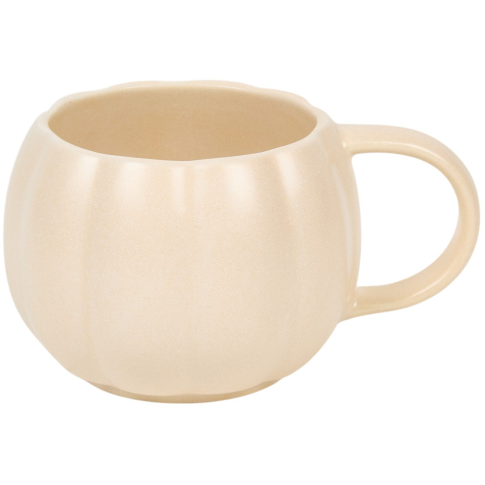 Reactive Glazed Pumpkin Mug Image 5