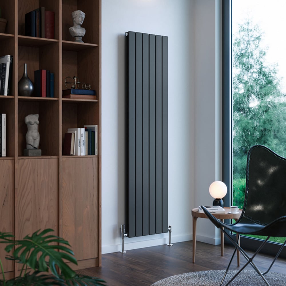 Terma Forte 4167 BTU Metallic Grey Double Panel Radiator 1800 x 440mm Image 2