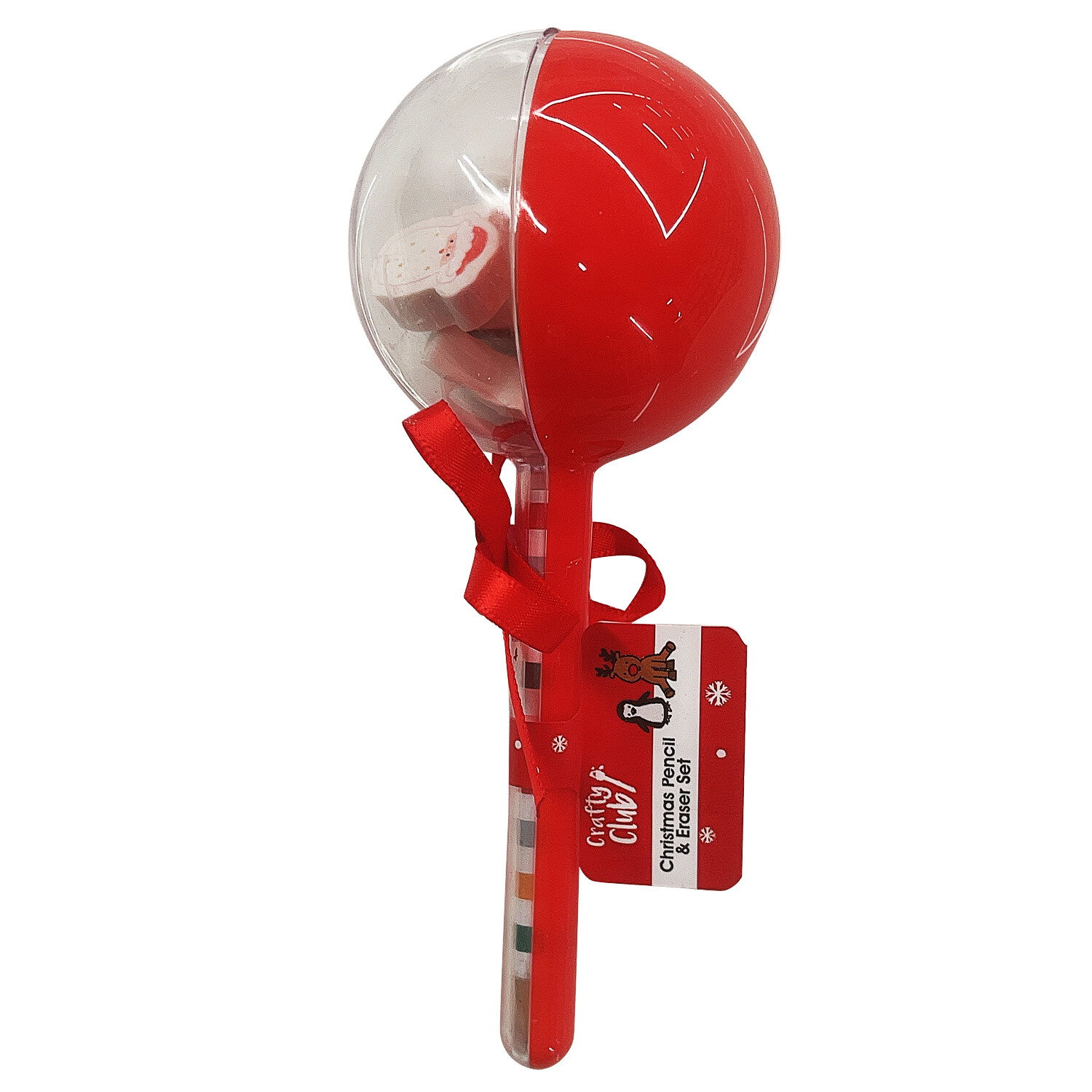 Christmas Eraser Set - Multicolour Image 2