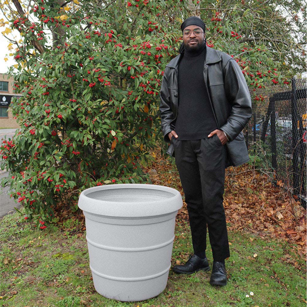 Trifibre Kesington Concrete Planter 60 x 45cm Image 5