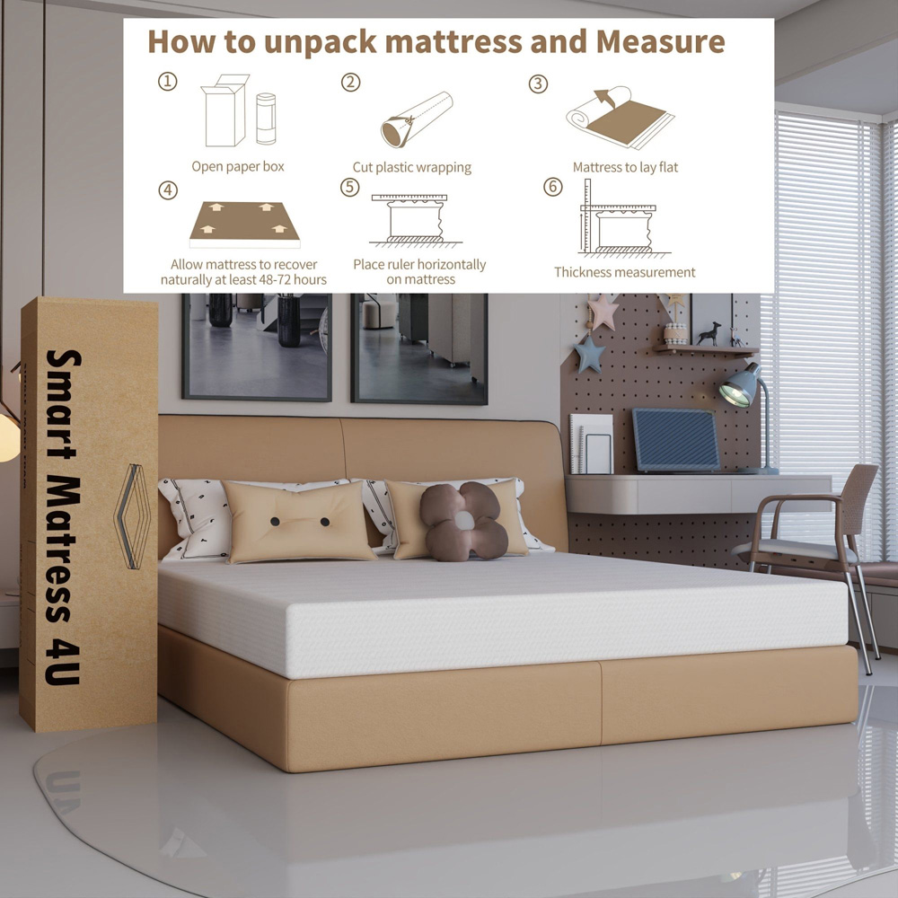 Sliding Wardrobes 4U Single Smart Hard Foam Pressure Relief Mattress Image 4