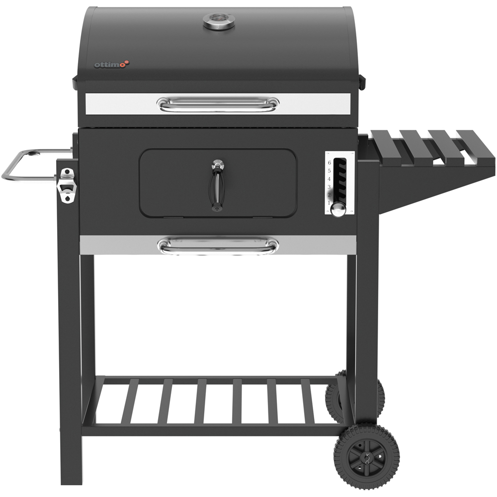 Charles Bentley Black American Grill Charcoal BBQ Image 3
