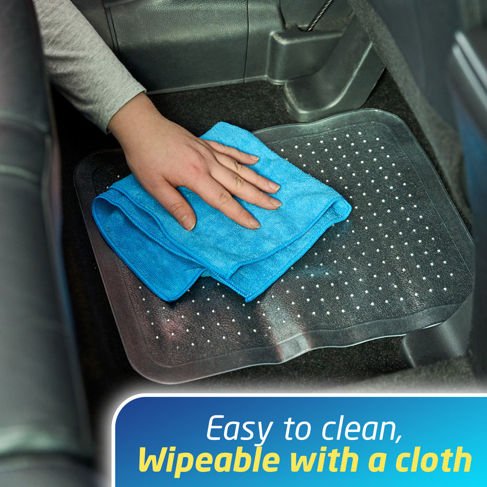 Equip Transparent 4 Piece Utility Car Mat Set Image 7