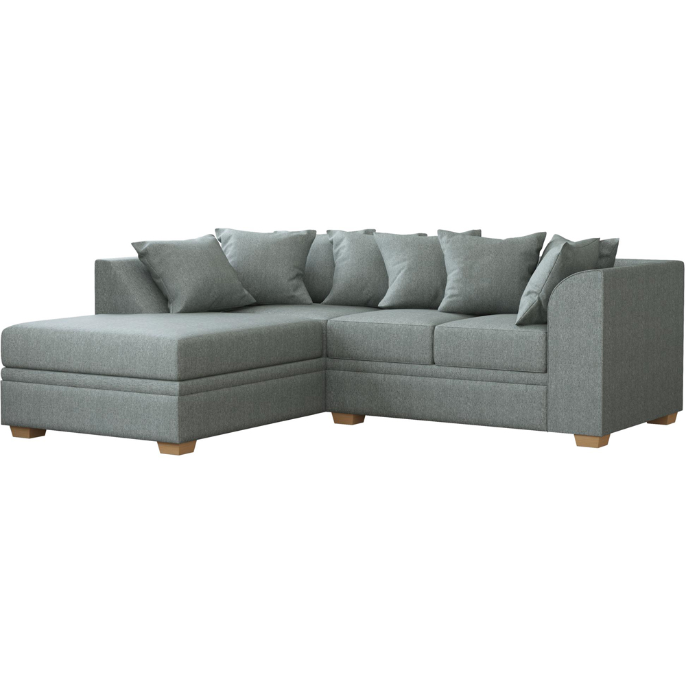 Modo 3 Seater Venice Granite Left Hand Scatter Back L-Shape Corner Sofa Image 2