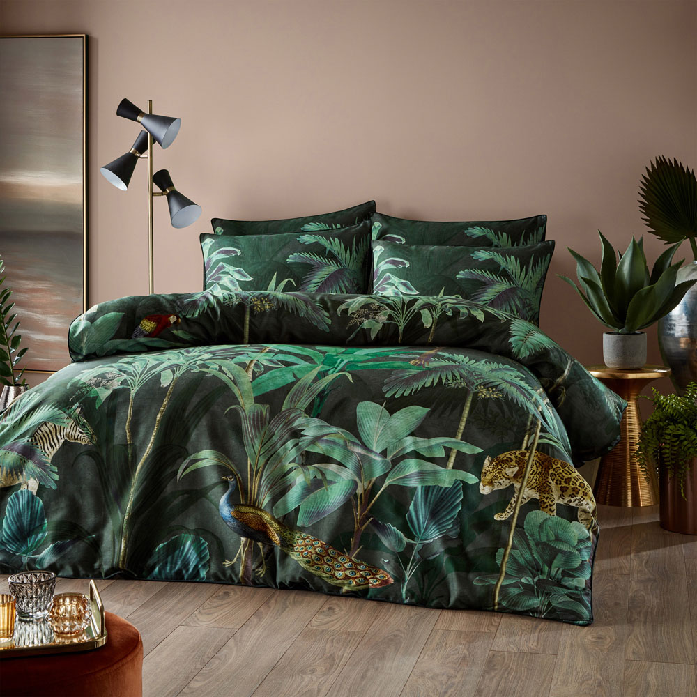 Paoletti Siona King Size Multicolour Duvet Set Image 1