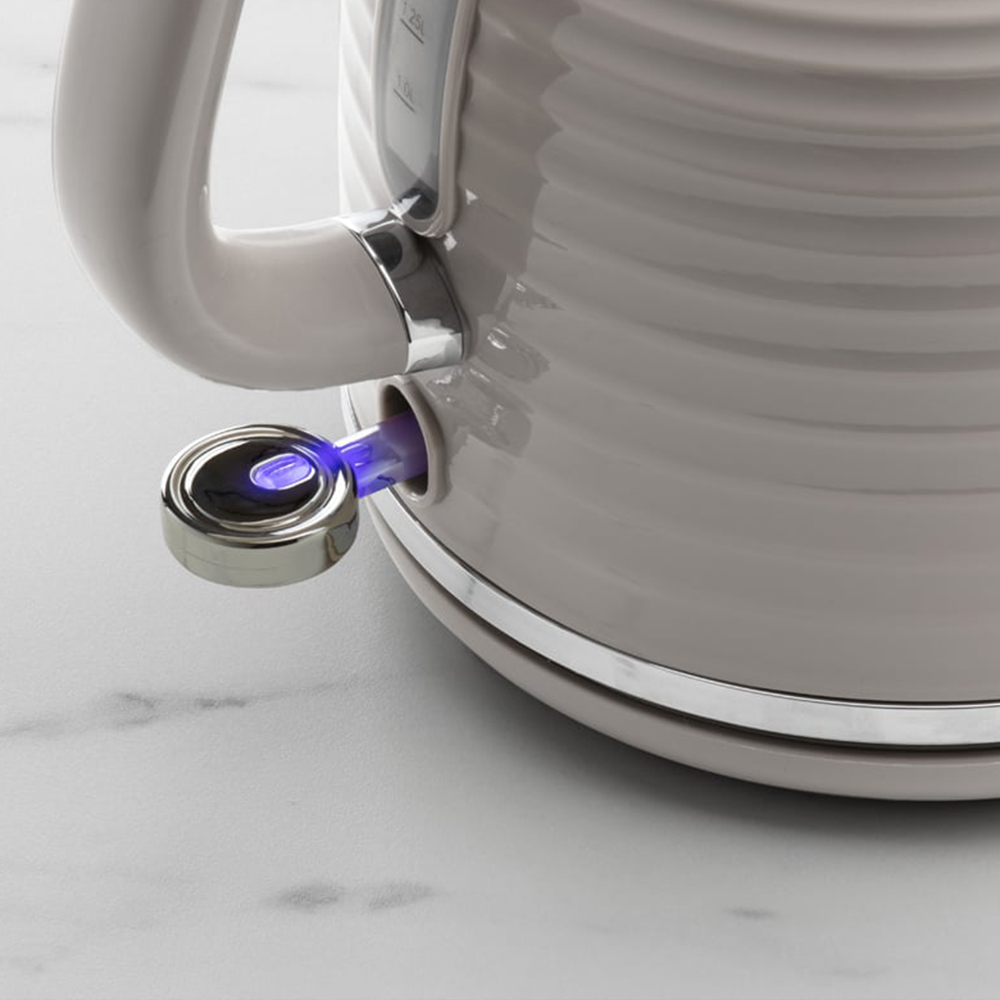 Daewoo Sienna Taupe 1.7L Jug Kettle Image 3