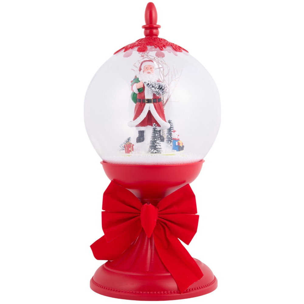 Snowing Table Lamp Red Image 6