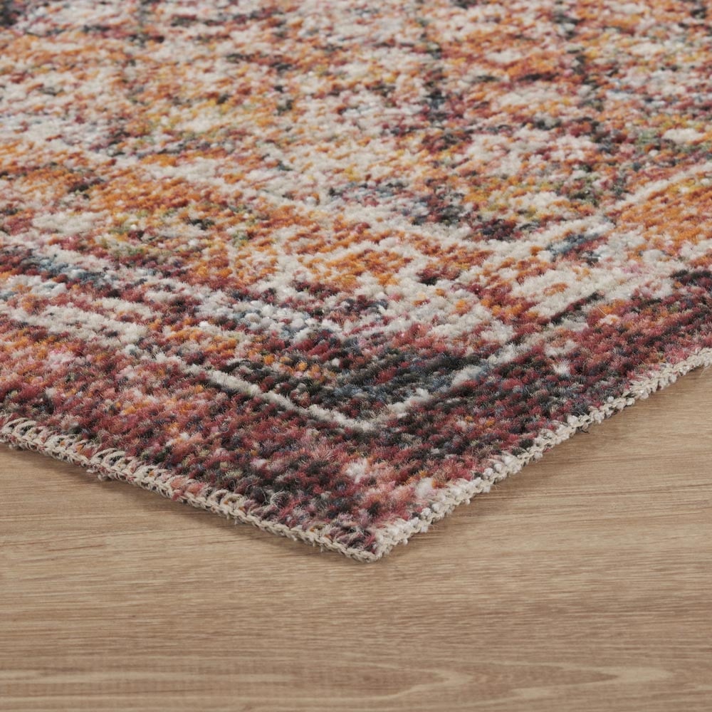 Desire Rugs Aress Multicolour Lattice Rug 120 x 170cm Image 4
