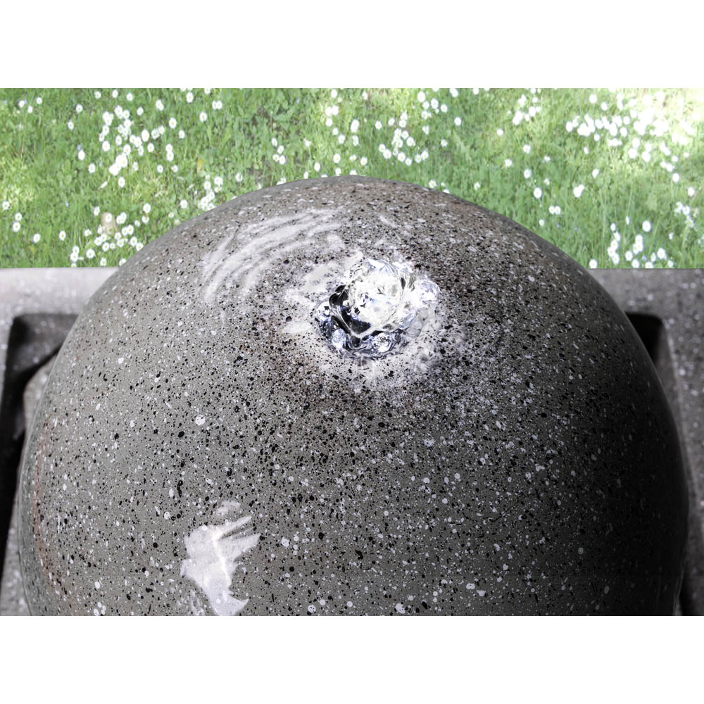 MDA Designs Osiris Outdoor Garden Water Feature with LED Lighting Image 7