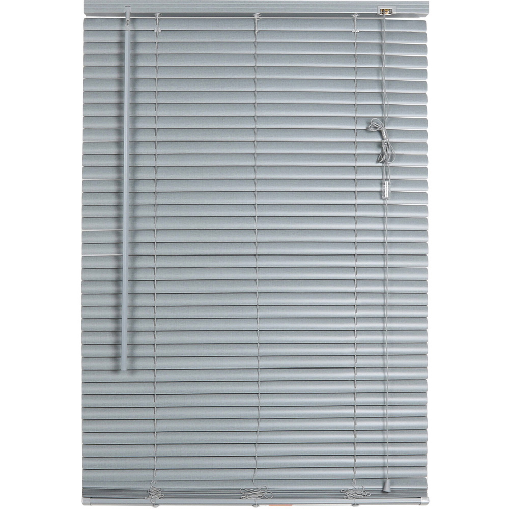 PVC Venetian Blind Grey Linen 152 x 45cm Image 2