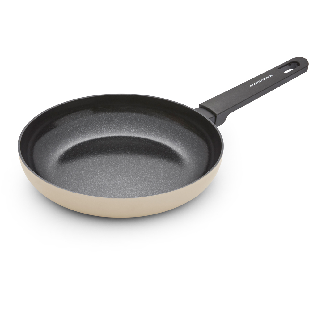 Morphy Richards Cream Recycled Aluminium 5 Piece Saucepan Set Image 6