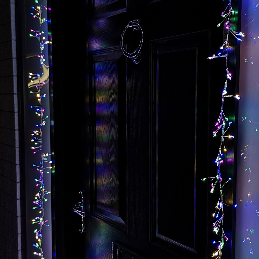 Samuel Alexander 880 Multicolour LED Christmas Door Lights Image 3