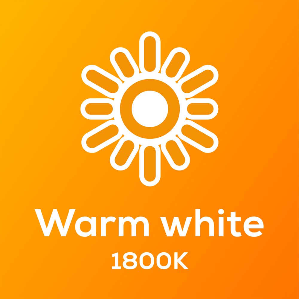 TCP Amber E27 Warm White Glow Vertical Decorative Bulb Image 6