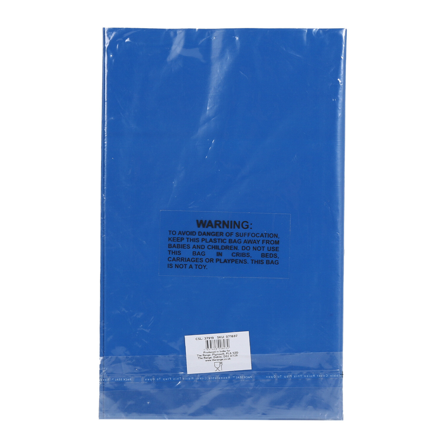 Single My Home Plastic Table Cover 120 x 120cm in Assorted styles Image 7