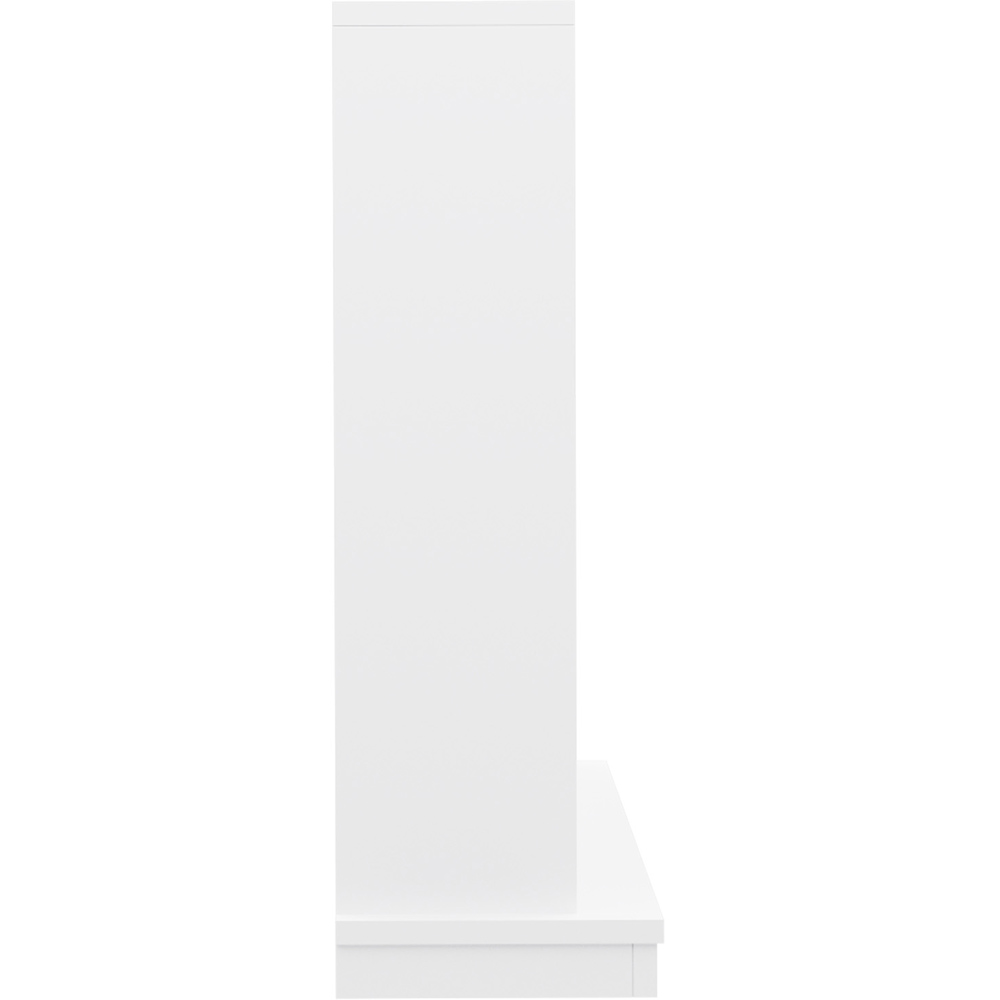 Be Modern Salehurst Ash White Timber Electric Fireplace 2kW 38 inch Image 4