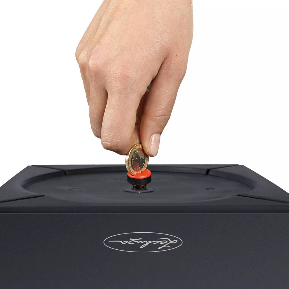 Lechuza Cubico Slate Poly-Resin Self-Watering Planter 41cm 2 Pack Image 5