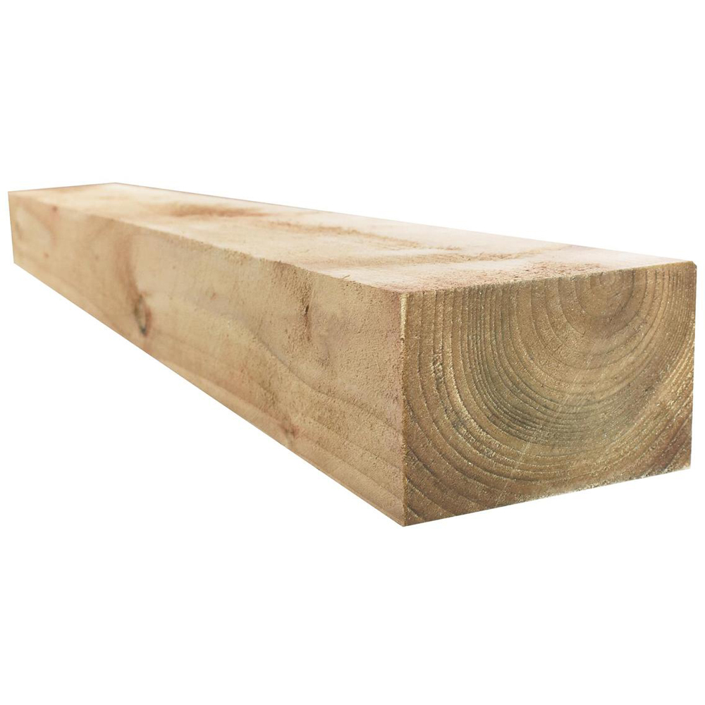 Snowdon Timber Garden Treated Wooden Sleeper 150mm x 1.2m 50 Pack Image 1