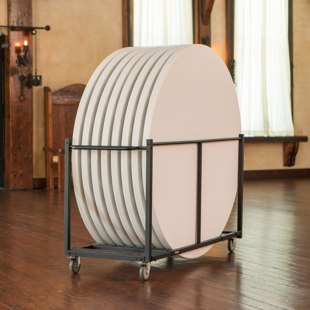 Lifetime Products Heavy Duty Rolling Table Cart Image 2