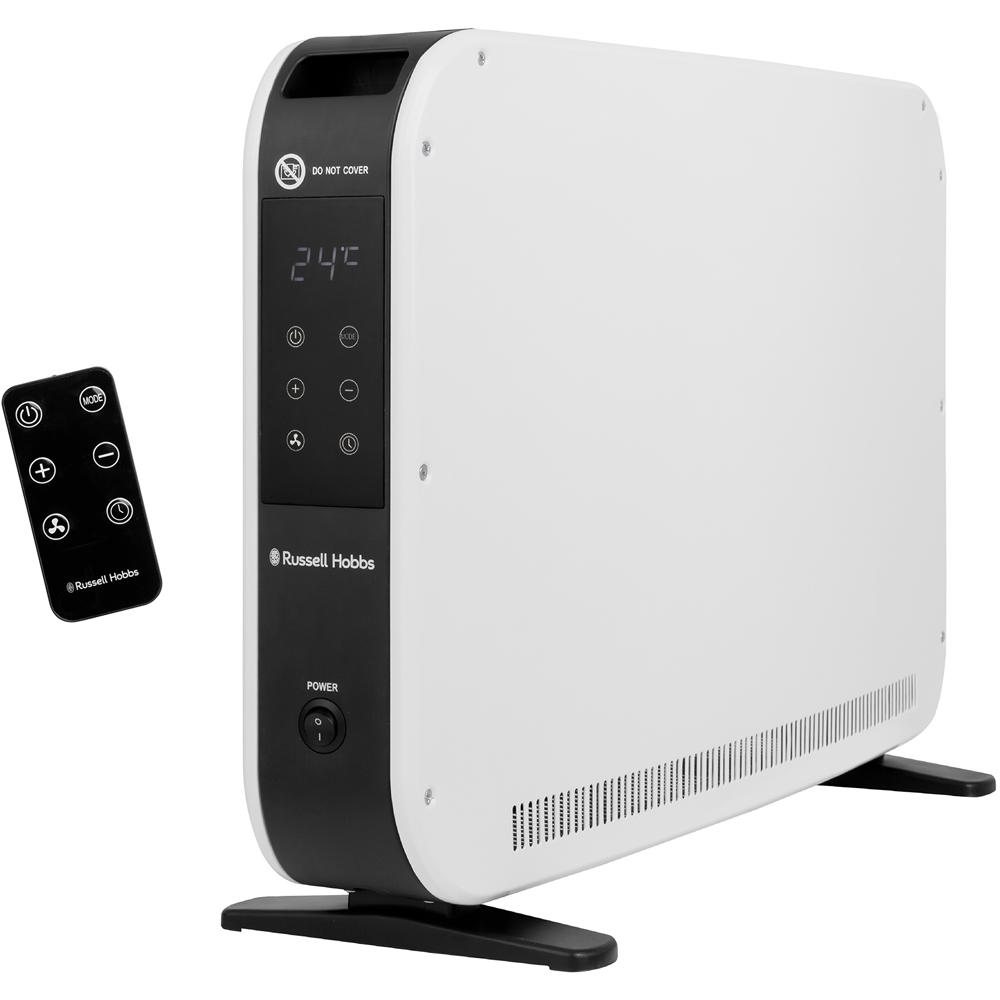 Russell Hobbs RHCVHTF2004 White Digital Touch Panel Convection Heater with Turbo Fan 2000W Image 2