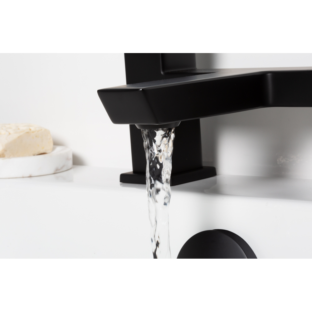 Bristan Cobalt Matt Black Bath Filler Tap Image 3