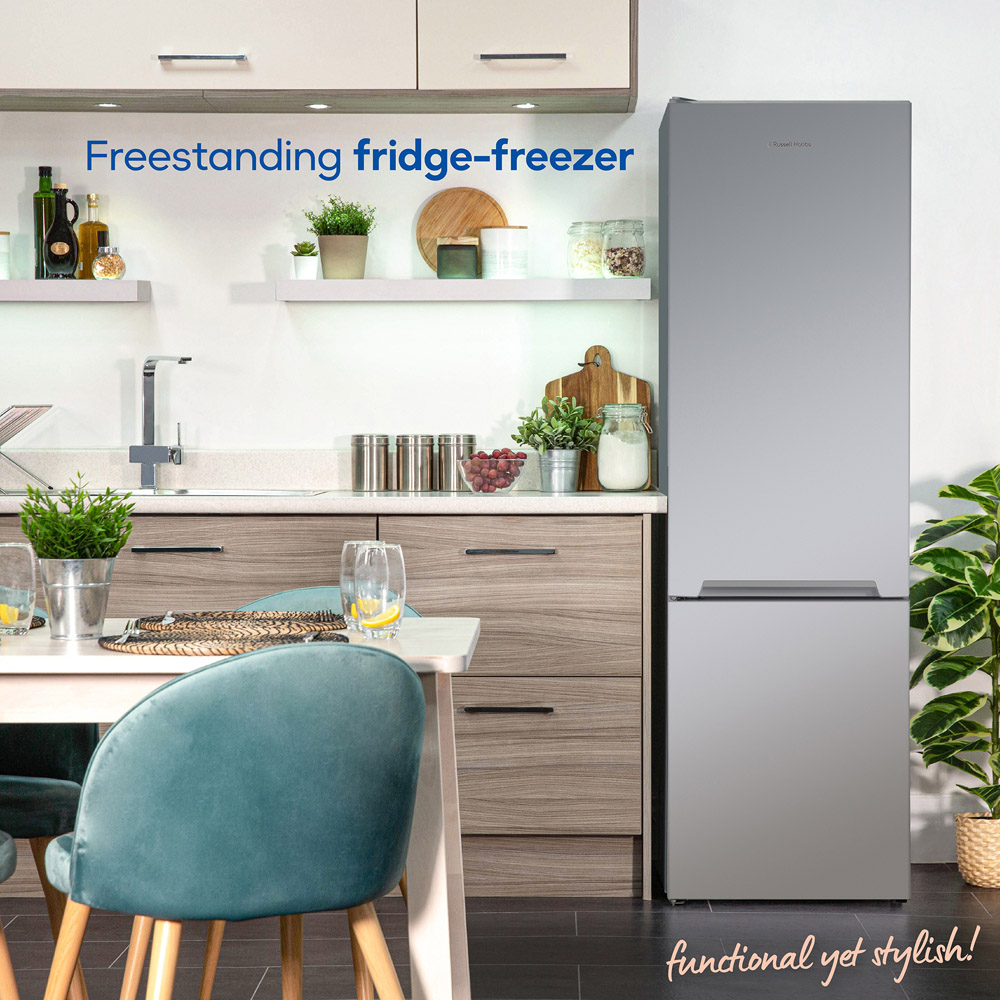 Russell Hobbs RH180FF541E1S Silver Static 288L Fridge Freezer Image 7