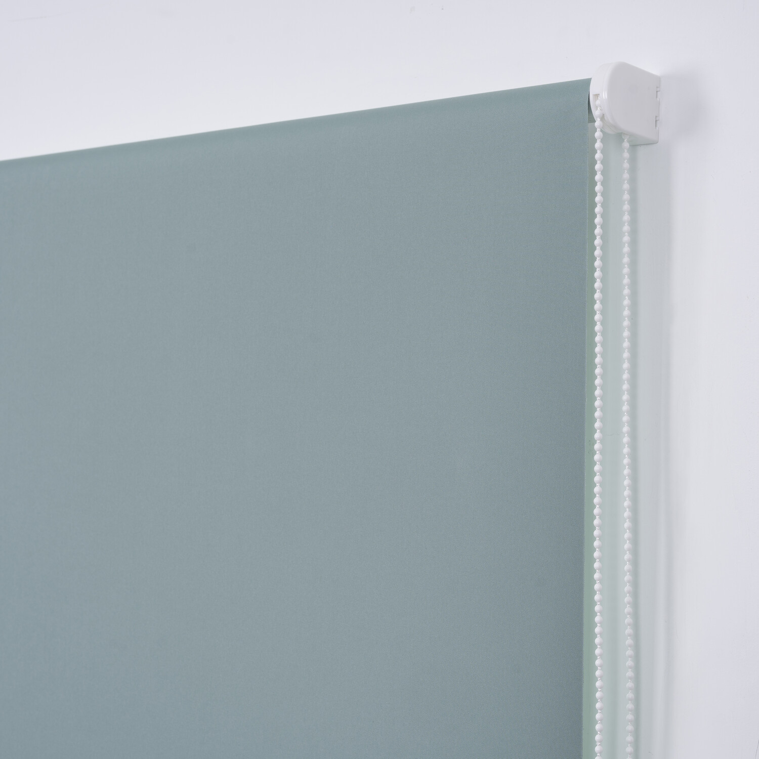 Plain Blackout Blinds Jade Green 60cm Image 3