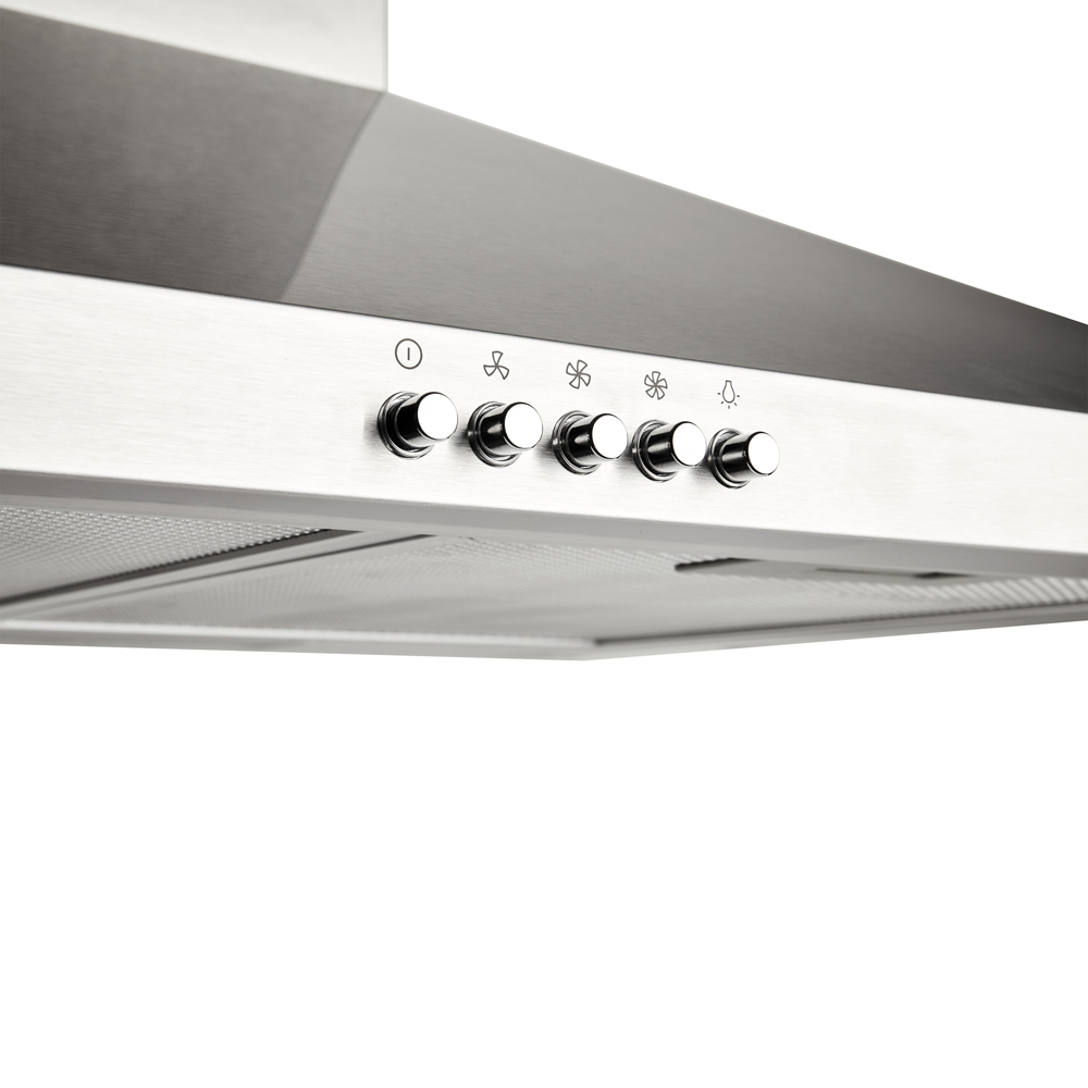 Haden HCH61X 60cm 3 Speed Pyramid Chimney Cooker Hood Image 2