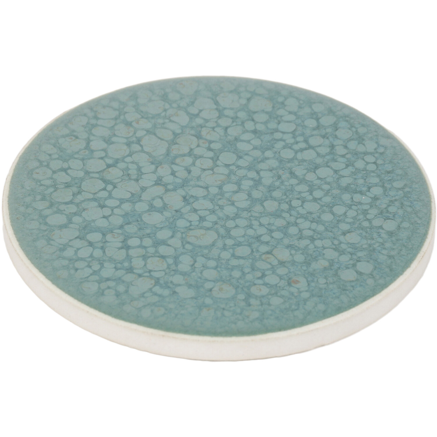 Salvie Reactive Glaze Coaster - Green Image 3