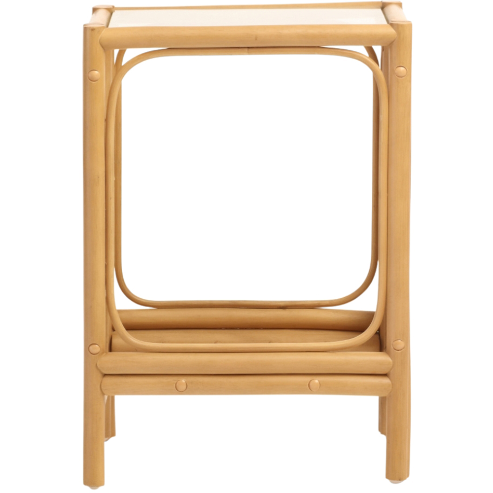 Desser Furniture Vale Light Oak Lamp Table Image 4