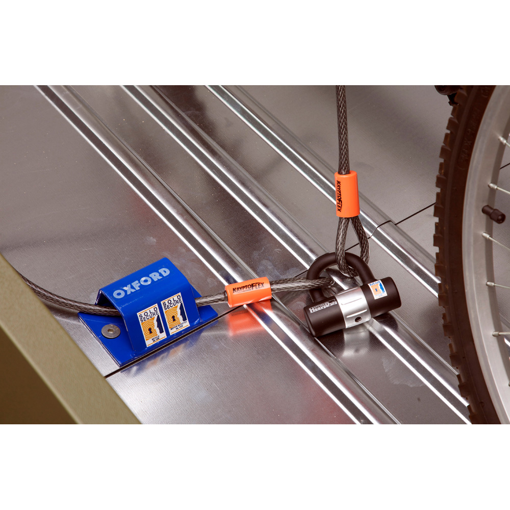 Trimetals ProtectaCycle Secure 4 x 6ft Two Tone Green Bike Storage Shed Image 4