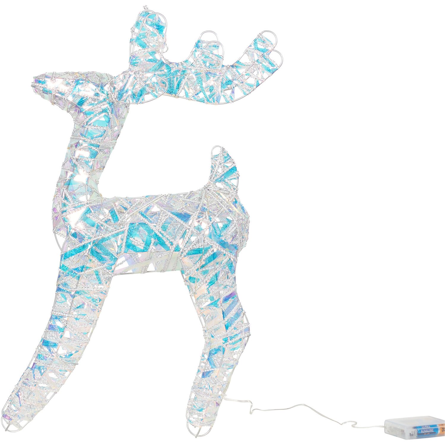 Iridescent Diamante Reindeer Image 2