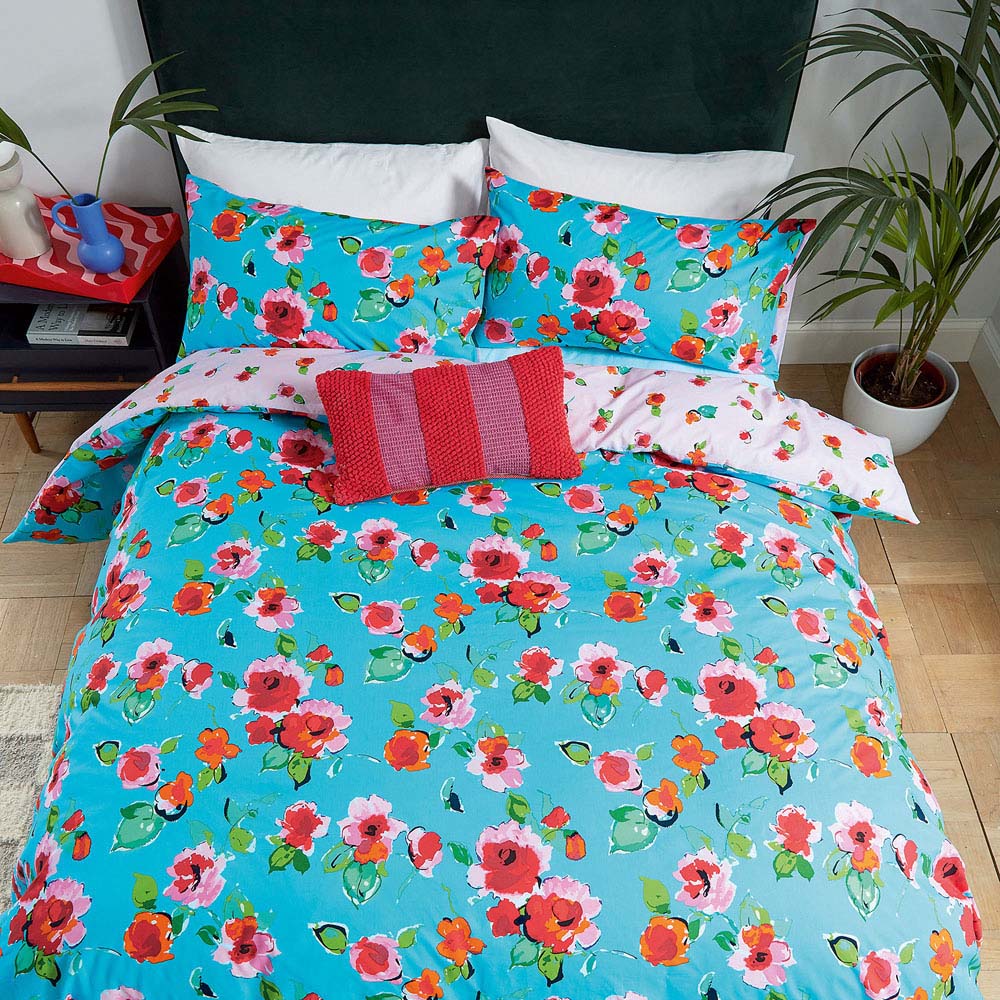 Helena Springfield Rosie Super King Size Multicolour Duvet Set Image 6