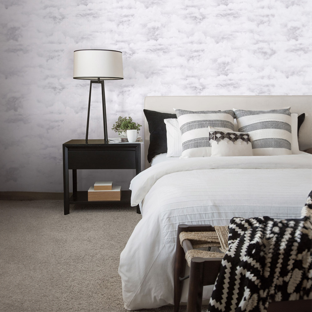 Galerie Global Fusion Clouds Grey Wallpaper Image 2