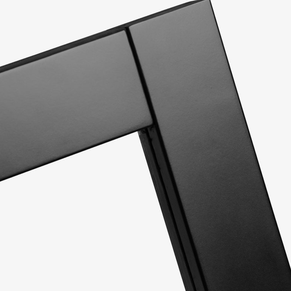 Black Primed Industrial 2.0 Lifestyle 4 Light Clear Glass Internal Door 1981 x 686 x 35mm Image 4
