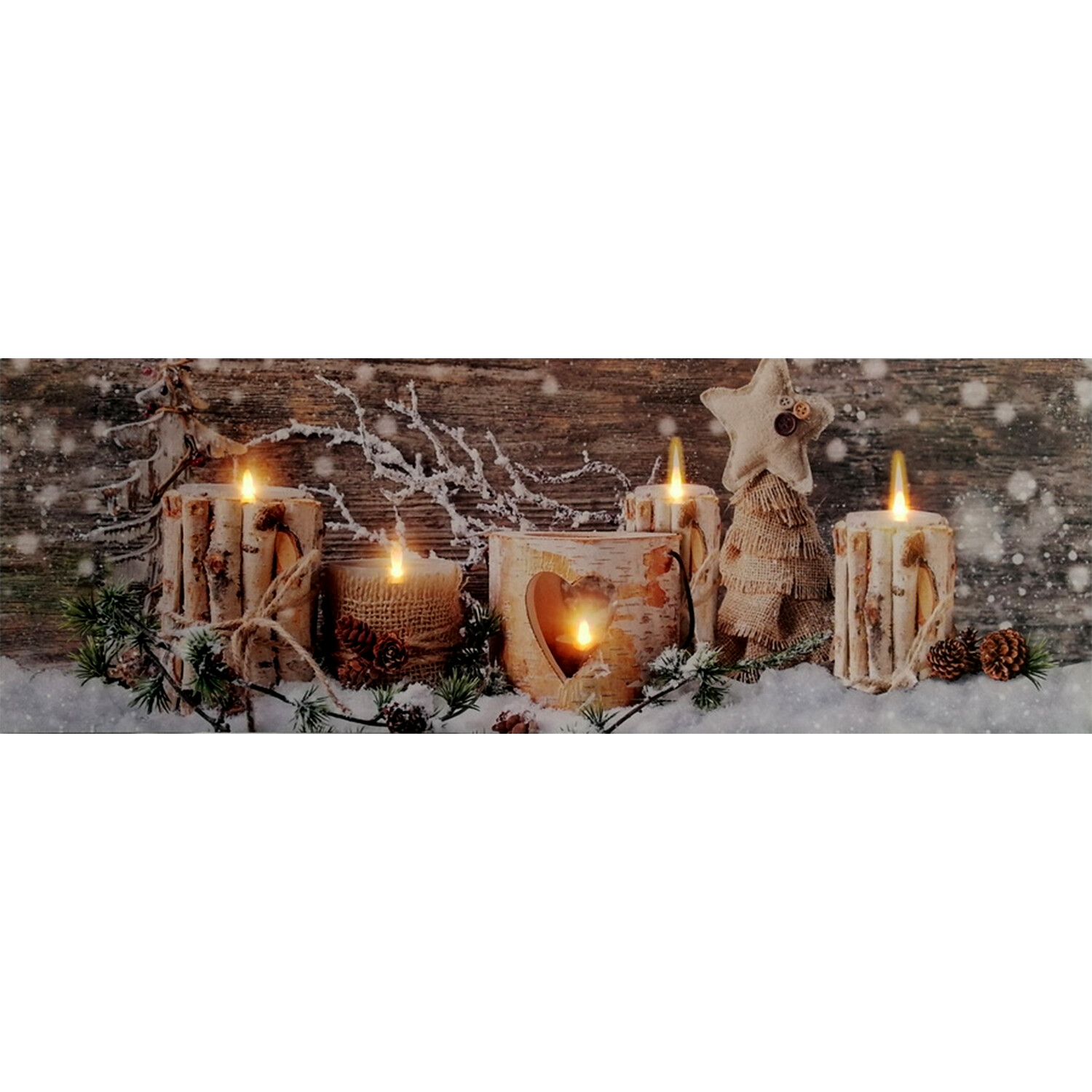 Winter Wonderland LED Canvas Image 2